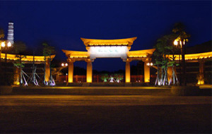 中國廣東省東莞市榴花公園照明工程